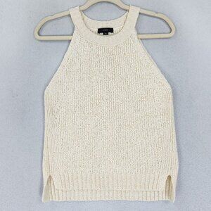 J. Crew Cream Knit Tank Top